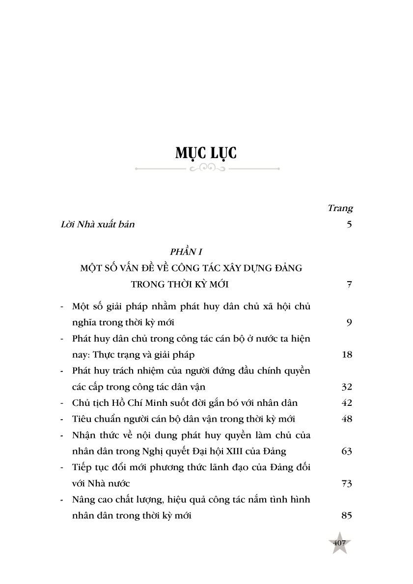 Đảng và Dân trong thời kỳ mới