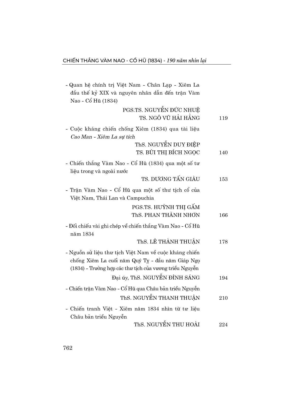 Chiến thắng Vàm Nao - Cổ Hũ (1834) - 190 năm nhìn lại