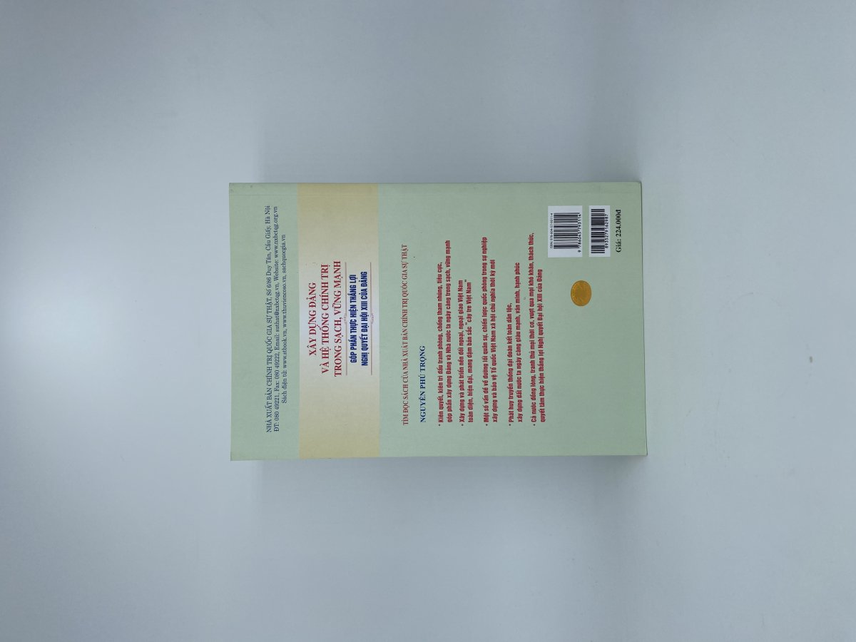 Xây dựng Đảng và hệ thống chính trị trong sạch, vững mạnh, góp phần thực hiện thắng lợi Nghị quyết Đại hội XIII của Đảng