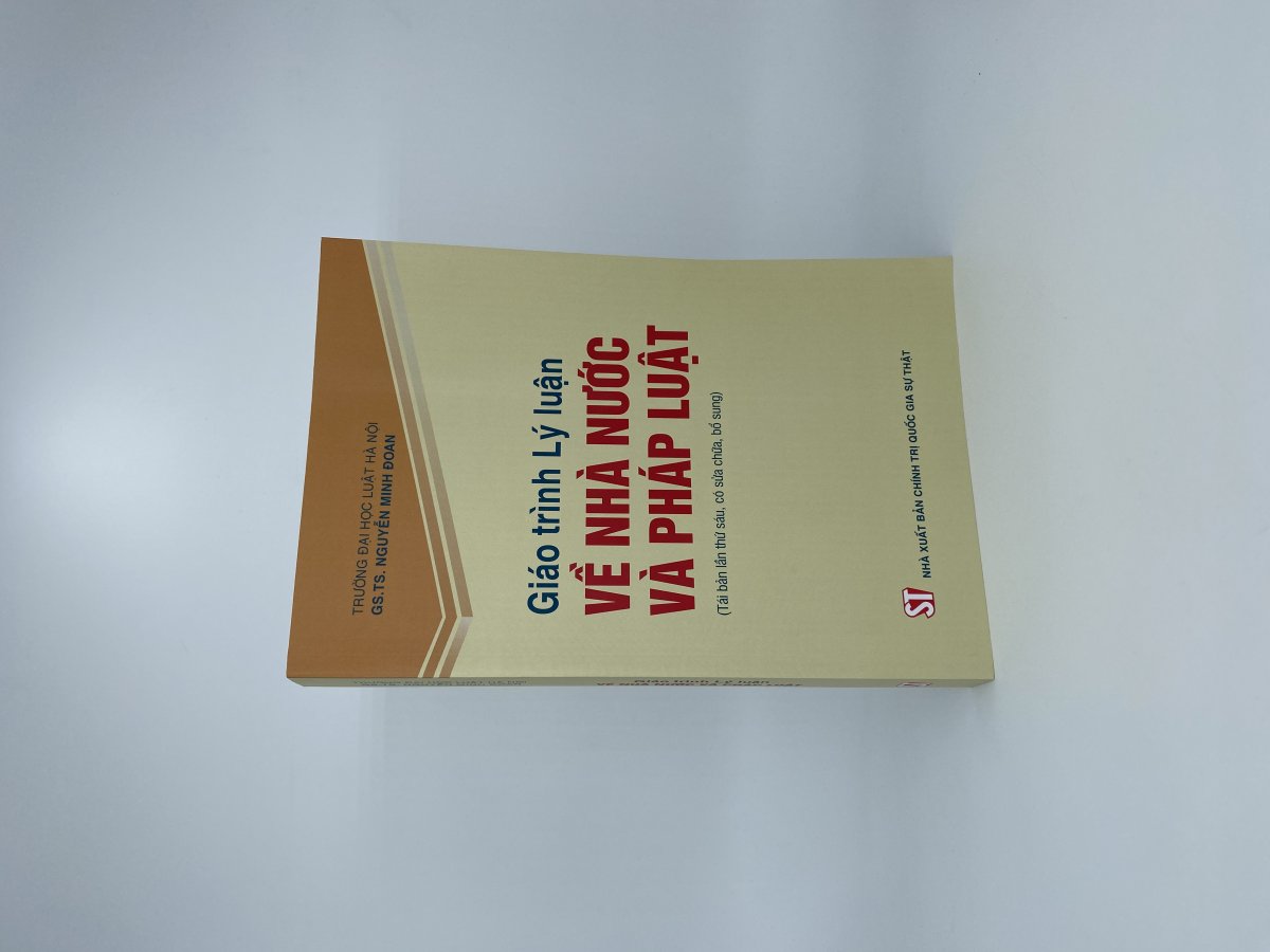 Giáo trình lý luận về nhà nước và pháp luật (Tái bản lần thứ sáu, có sửa chữa, bổ sung)