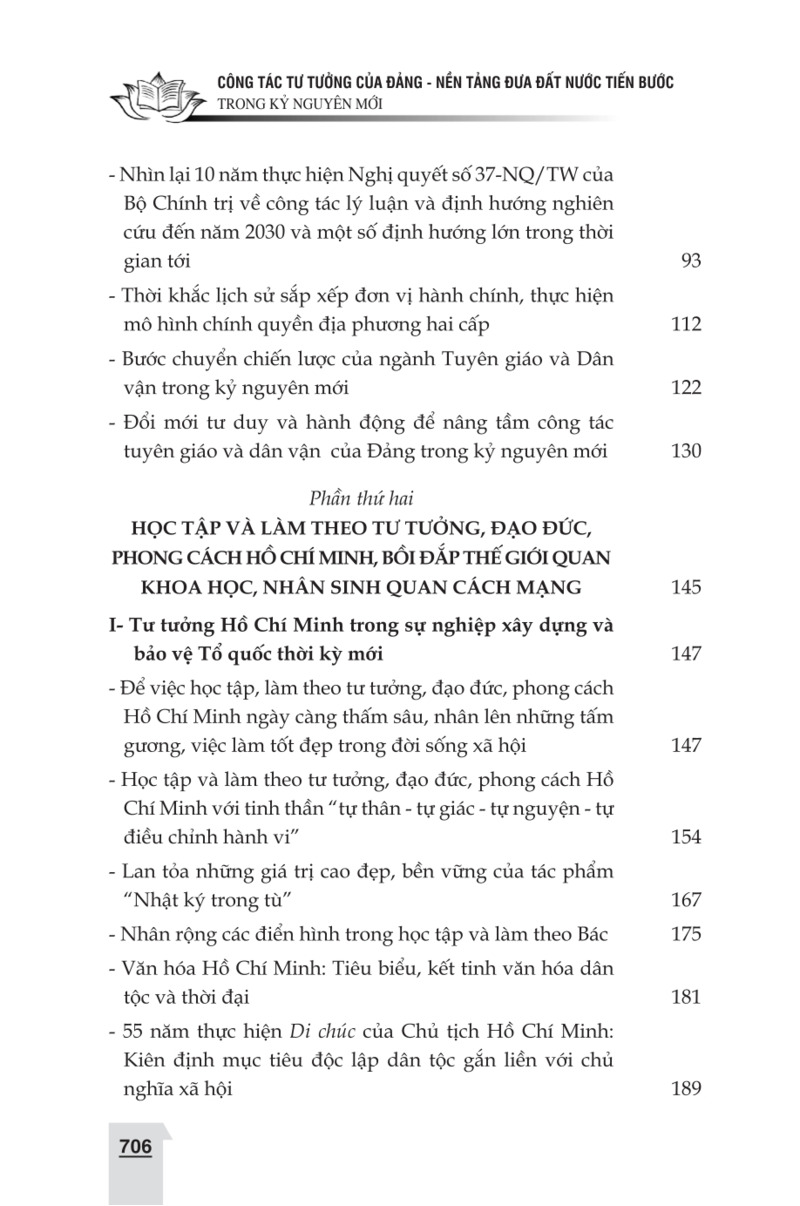 Công tác tư tưởng của Đảng, nền tảng đưa đất nước tiến bước trong kỷ nguyên mới