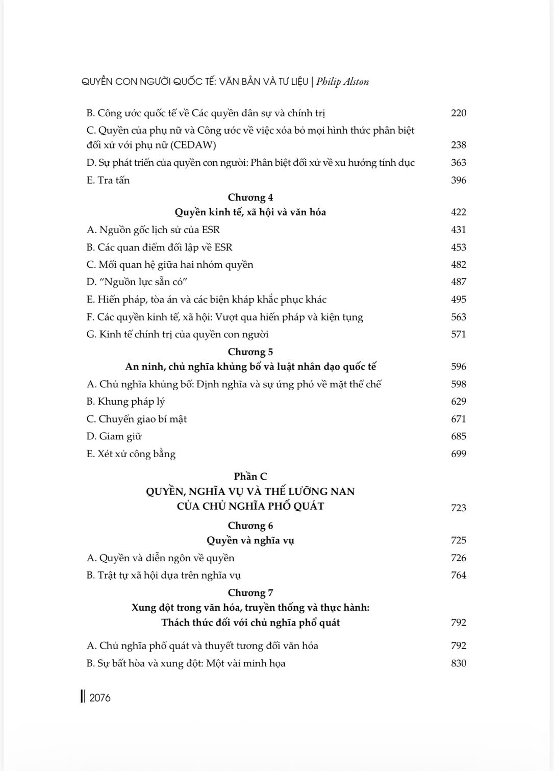 Quyền con người quốc tế - Văn bản và tư liệu (Sách tham khảo)