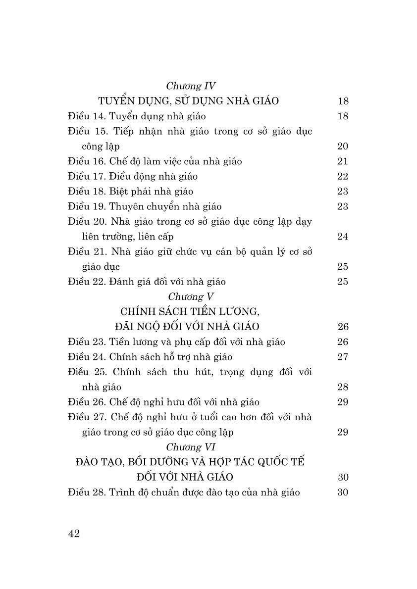 Luật Nhà giáo năm 2025