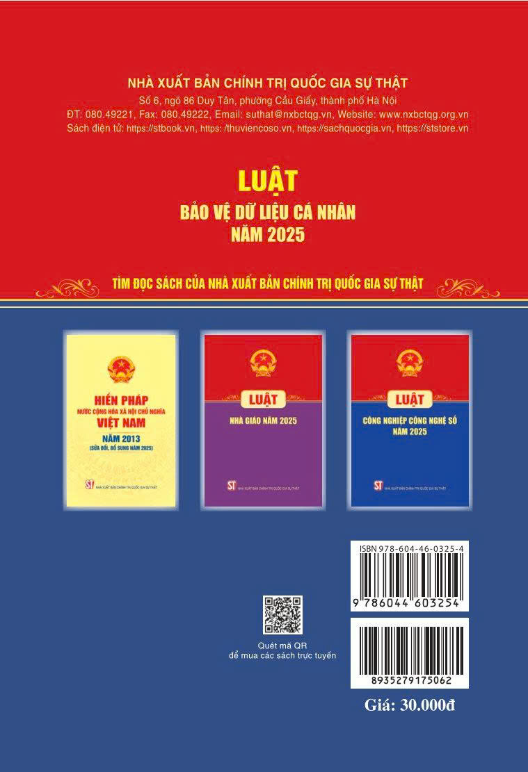 Luật Bảo vệ dữ liệu cá nhân năm 2025