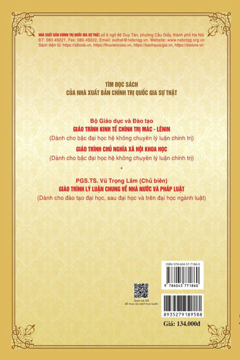 Giáo trình Luật Hiến pháp Việt Nam (Xuất bản lần thứ tư, có chỉnh sửa, bổ sung)