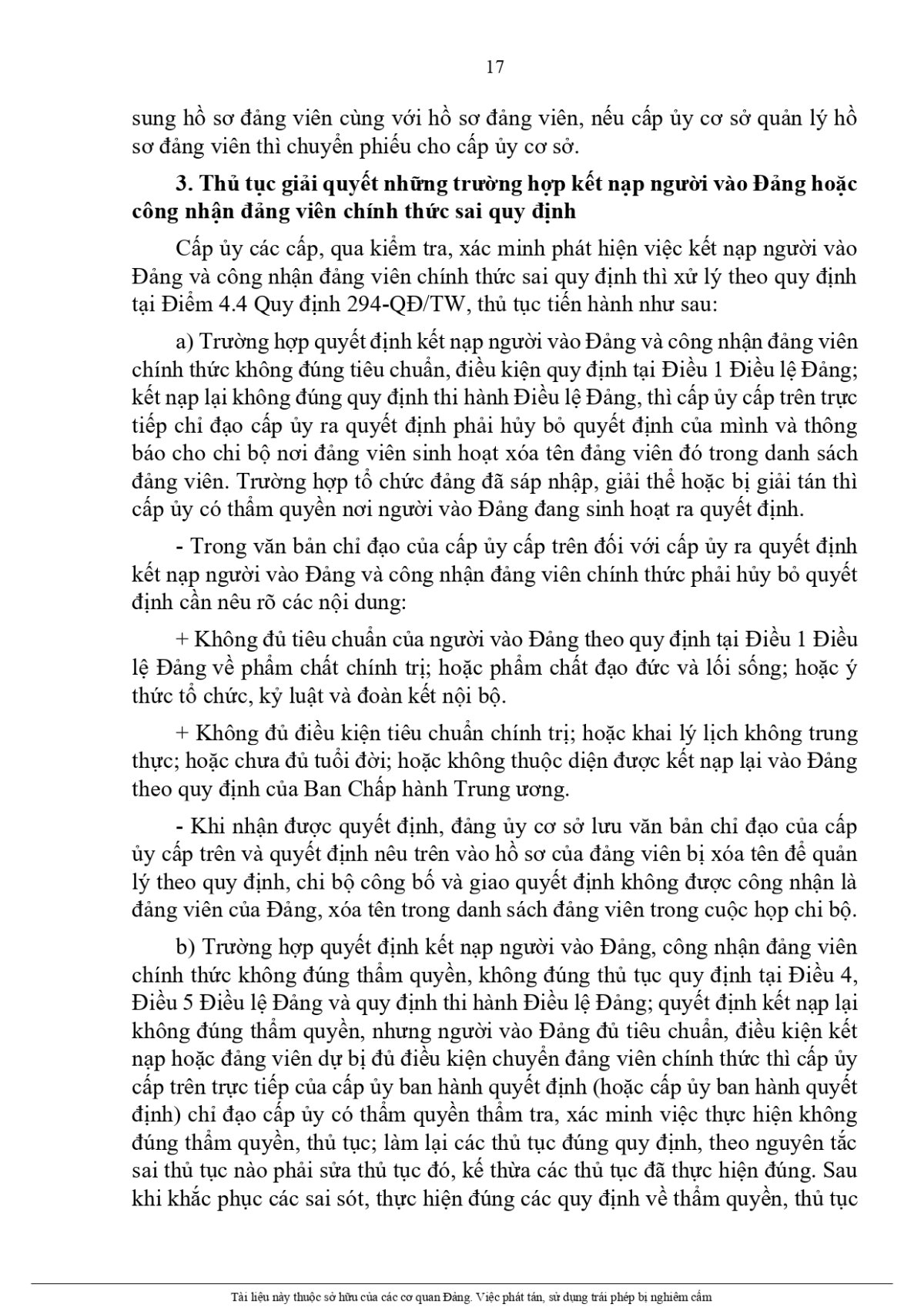 Lý Lịch Đảng Viên