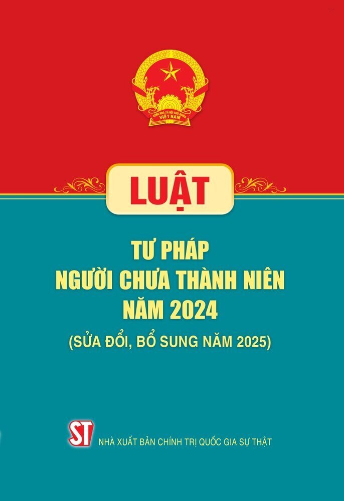 Luật Tư pháp người chưa thành niên năm 2024 (sửa đổi, bổ sung năm 2025)