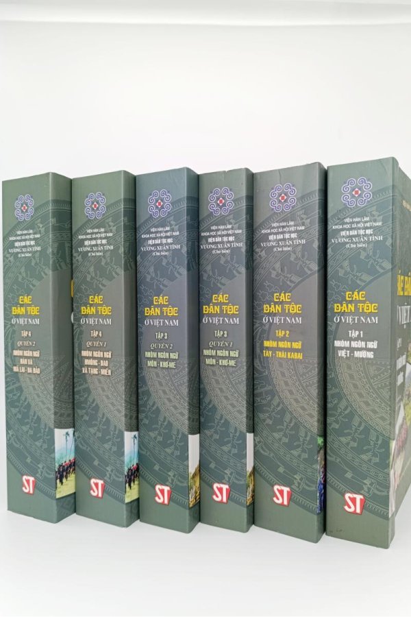 Bộ Các dân tộc ở Việt Nam (4 tập - 6 quyển)