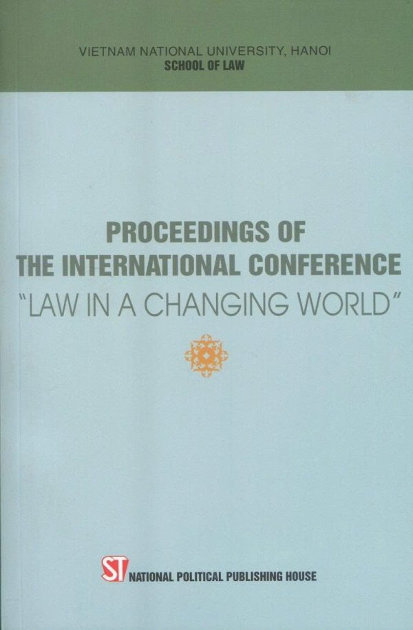 Proceedings of the international conference LAW IN A CHANGING WORLD