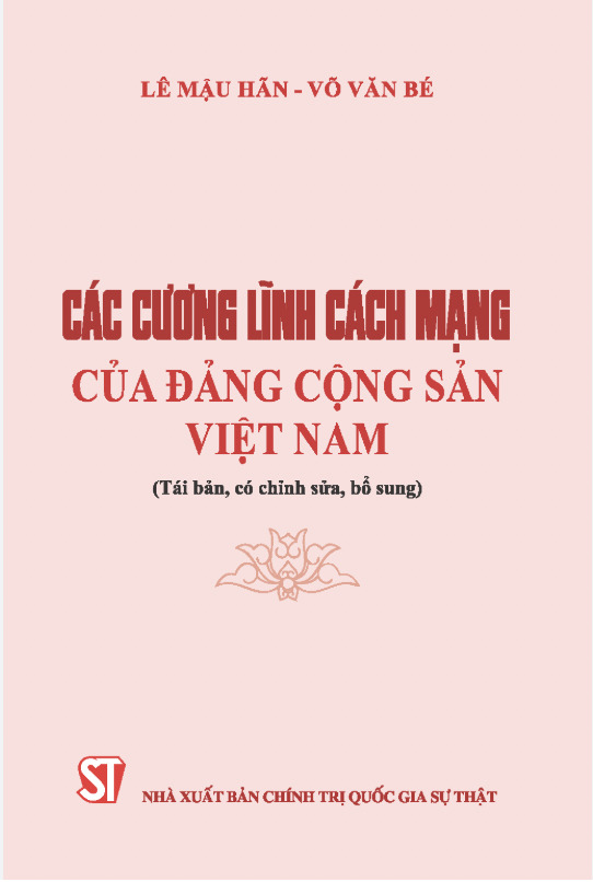 Các cương lĩnh cách mạng của Đảng cộng sản Việt Nam