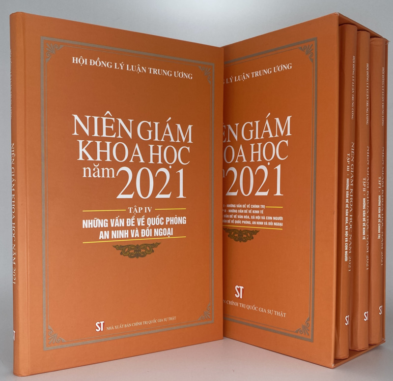 Niên giám khoa học năm 2021. Tập IV: Những vấn đề về quốc phòng, an ninh và đối ngoại