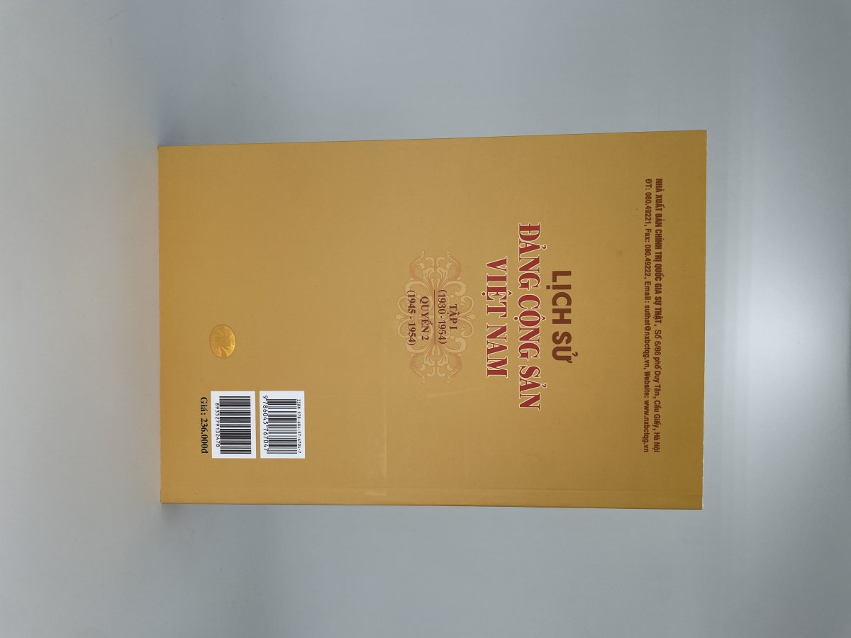 Lịch sử Đảng Cộng sản Việt Nam Tập I (1930- 1954) Quyển 2 (1945- 1954)