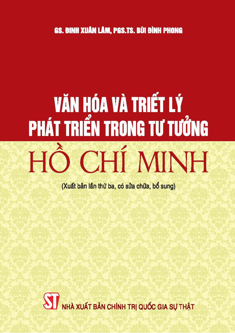 Văn hoá và triết lý phát triển trong tư tưởng Hồ Chí Minh