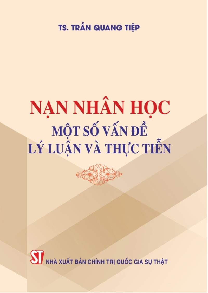 Nạn nhân học: Một số vấn đề lý luận và thực tiễn (Sách tham khảo)