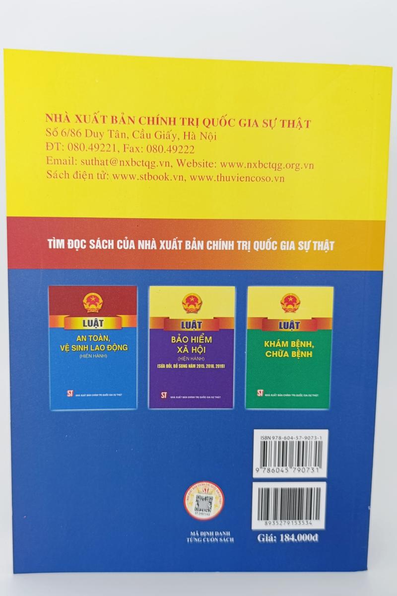 Bộ luật lao động năm 2019 và văn bản hướng dẫn thi hành