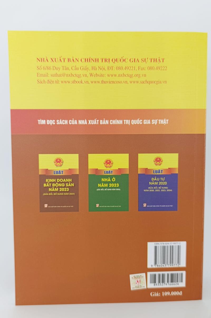 Luật Đất đai (sửa đổi, bổ sung năm 2024)