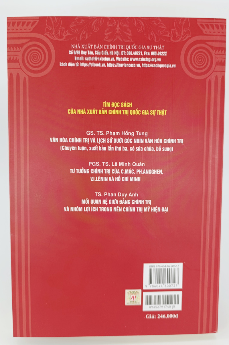Lịch sử khoa học chính trị: Hành trình trở thành một khoa học về quyền lực hay khám phá đời sống chính trị (Sách chuyên khảo)